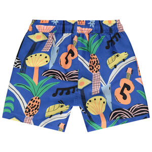 Short de bain imprimé fantaisie garçon 