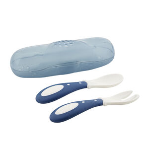Lot de 2 couverts Miamix bleu 