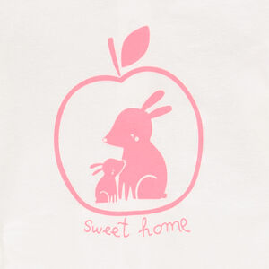 Dors-bien manches longues print lapin pour bébé fille 