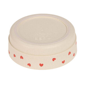 Bol cellulose Happy Rescals à motif cœurs et arc-en-ciel   