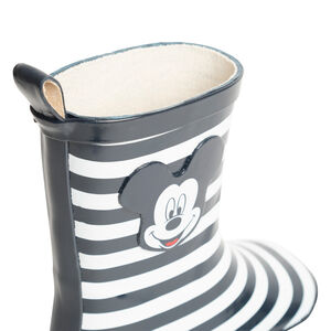 Bottes de pluie rayées print Mickey Disney pour enfant garçon 