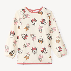 Tablier de peinture fille imprimé Minnie et Daisy 