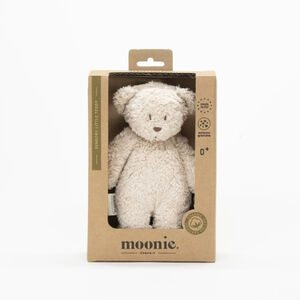 Petit Ours sensoriel Bio Sable 19cm 