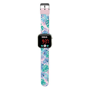 Montre LED Stitch Rose 
