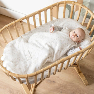 Gigoteuse sans manches - 70cm - Ernest, Flo & Oli -  Blanc 