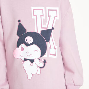 Robe effet sweat fille Kuromi Hello Kitty  