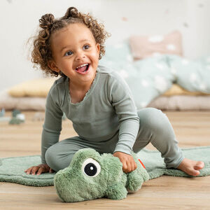 Peluche câlin Bestie 28cm Croco Vert 