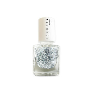 Mini vernis à l'eau Argenté à paillettes parfum vanille 