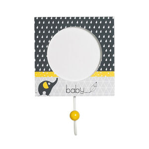 Set de 3 patères Babyfan - 12 x 12 cm 