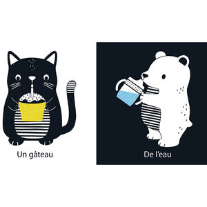 Livre ' Mes premiers mots' - A partir de 2 mois 