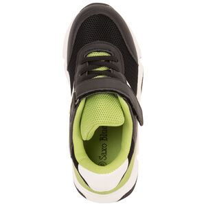 Baskets de sport avec lacets élastiques et velcro pour garçon 