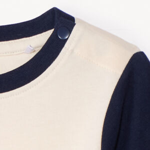 T-shirt manches longues bicolore Spider-Man Marvel pour bébé garçon 