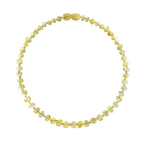 Collier de dentition Ambre - Lemon 