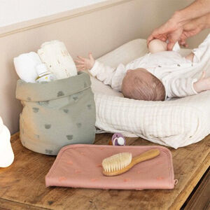 Corbeille de soin beauty case Honey Vert Argile 