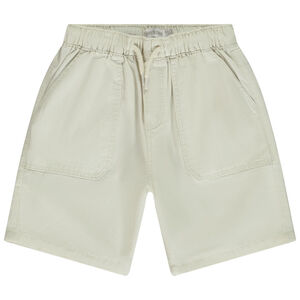 Bermuda en toile uni pour garçon 