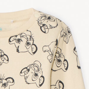 T-shirt manches longues imprimé Simba Disney pour bébé garçon 