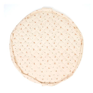 Tapis de jeu et sac de rangement 3 en 1 matelassé rabbit 