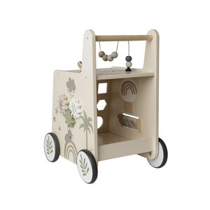 Chariot de marche ludique en bois Little Savane 