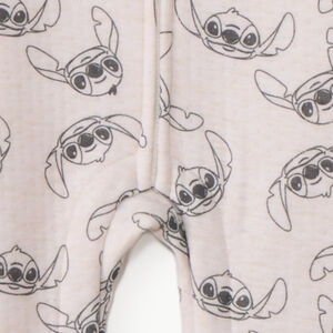 Combinaison longue à capuche imprimée Stitch Disney pour bébé garçon  
