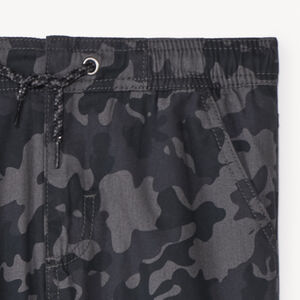 Pantalon imprimé camouflage et doublé garçon 