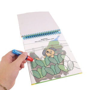 Livre de 6 coloriages magiques à l'eau 