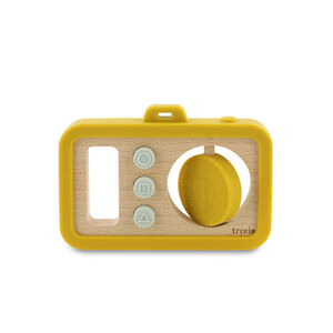 Appareil photo en silicone et bois Mr Lion  