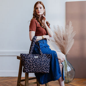 Sac à langer Madrid leopard 
