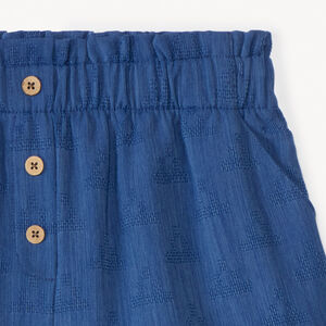 Short texturé uni fille 