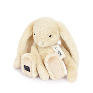 Peluche moyenne/grande Le lapin vanille 32 cm 