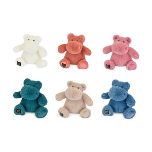 Petite peluche Hippo Douceur 18 cm (coloris aléatoire) 