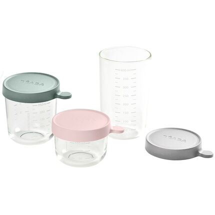 Set De 3 Pots De Conservation En Verre 150 250 400 Ml Orchestra Fr