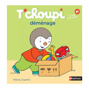 Livre T'Choupi déménage  