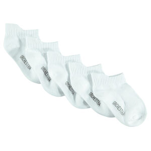 Lot de 5 paires de chaussettes courtes unies 
