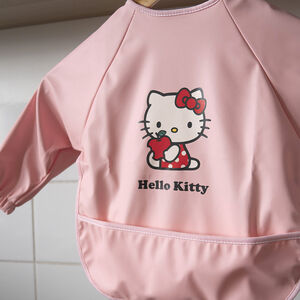 Bavoir tablier imperméable rose Hello Kitty 