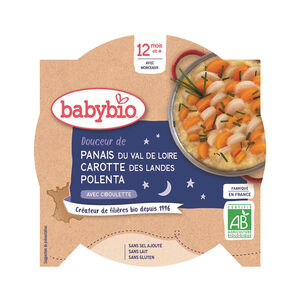 Assiette de Panais, Carotte et Polenta à la Ciboulette 230g 