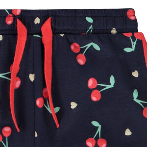 Short en jersey imprimé fantaisie pour bébé fille 