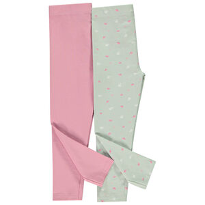 Lot de 2 caleçons longs fantaisie pour bébé fille 