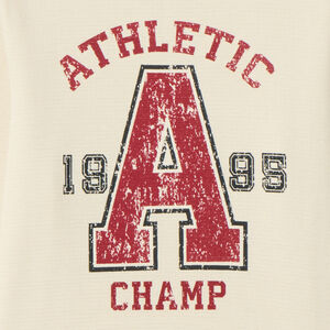 T-shirt manches longues printé pour garçon 