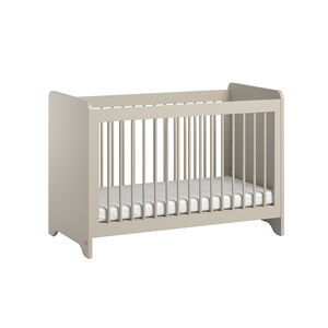 Lit bébé 60 x 120 cm Ova gris-beige 