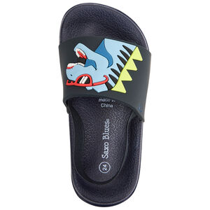 Claquettes dinosaure en relief pour garçon avec lanière selon la pointure 