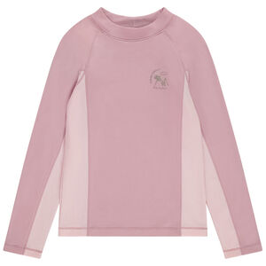 Sous-pull à col montant print pailleté montagne pour fille 