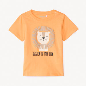 T-shirt manches longues print Lion pour bébé garçon 