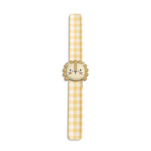 Bracelet lion à la citronnelle anti-moustique 