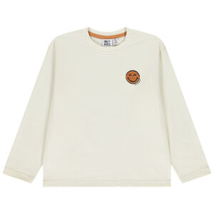 T-shirt manches longues motifs SmileyWorld pour garçon 
