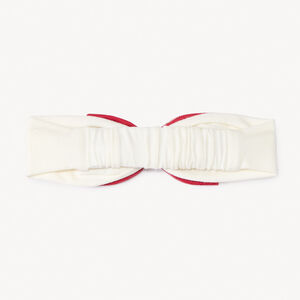 Bandeau avec nœud en tulle pailleté pour bébé fille 