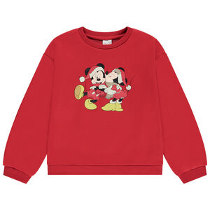 Sweat de Noël oversize Mickey & Minnie Disney pour fille 