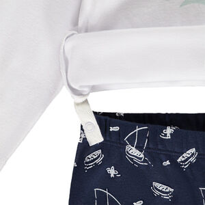 Pyjama 2 pièces motif fantaisie pour bébé garçon 