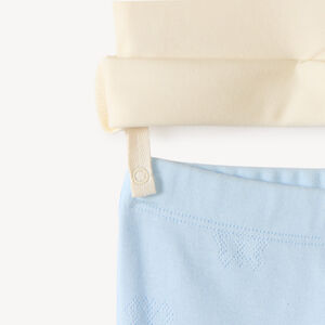 Set de pyjama 2 pièces t-shirt + pantalon print fleurs pour bébé fille (finitions différentes selon l'âge) 