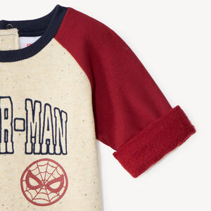 Sweat bébé garçon broderie Spider-Man Marvel 