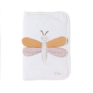 Protège carnet de santé zippé libellule Louli 